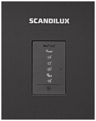 Морозильная камера Scandilux FN 711 E D/X Dark Inox