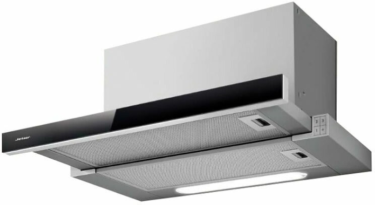 Встраиваемая вытяжка Jetair Betta 60 GR BK