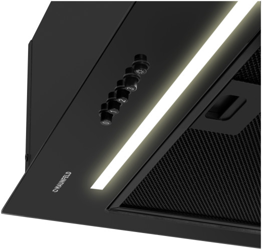 Встраиваемая вытяжка Maunfeld Crosby Hardy 1000Push черный