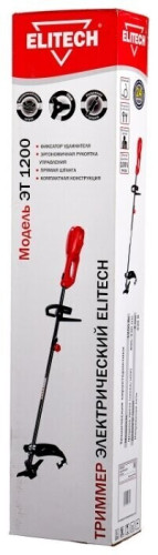 Триммер электрический ELITECH ЭТ 1200