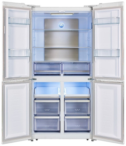 Холодильник HIBERG RFQ 500DX NFGW inverter