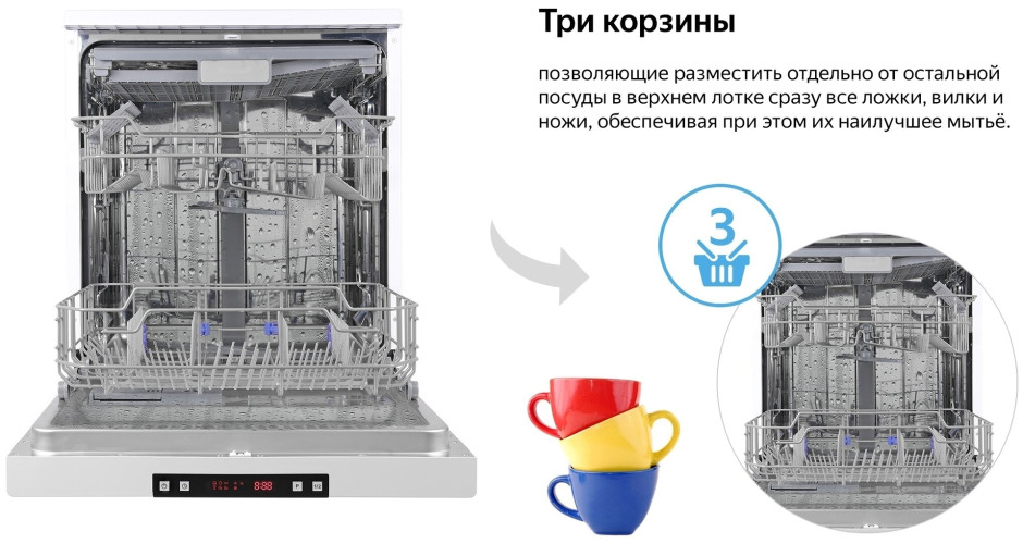 Посудомоечная машина Weissgauff DW 6035