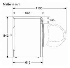 Сушильная машина Bosch WTX87M40