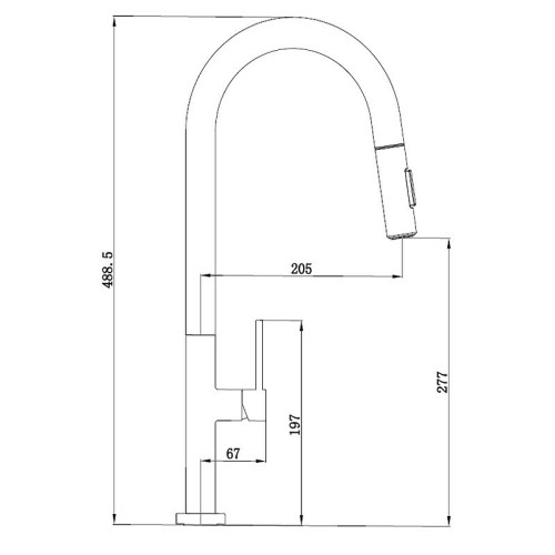 Смеситель для кухни BochMann AMI BM2002B BM9189