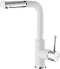 Смеситель для кухни Alveus SIROS - P G11 ARCTIC белый 1129046