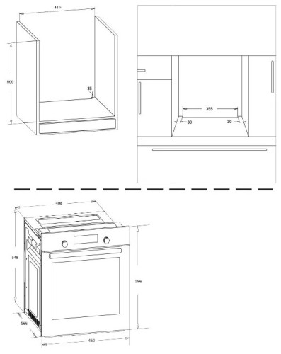 Электрический духовой шкаф Zigmund&Shtain EN 242.622 W