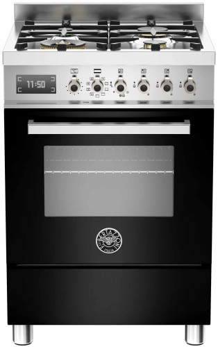 Комбинированная плита Bertazzoni PRO24 4 MFE S NET