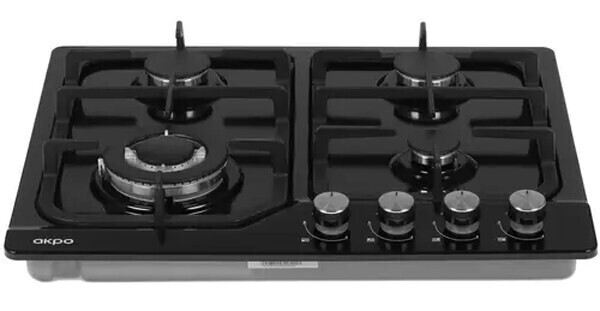 Газовая варочная панель Akpo PGA 604 FGC-3 BL