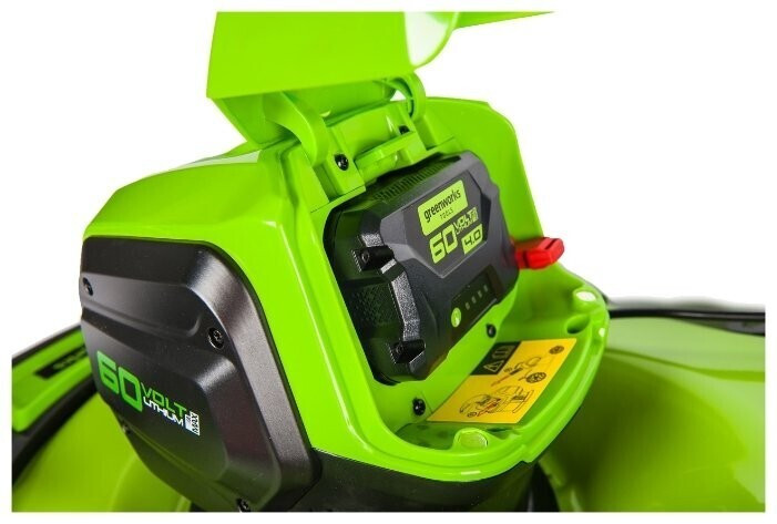 Газонокосилка электрическая greenworks 2502907 60V 46cm GD60LM46SP
