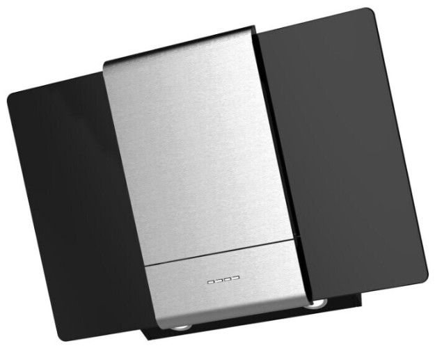 Кухонная вытяжка Krona Talli 600 inox/black glass 3P