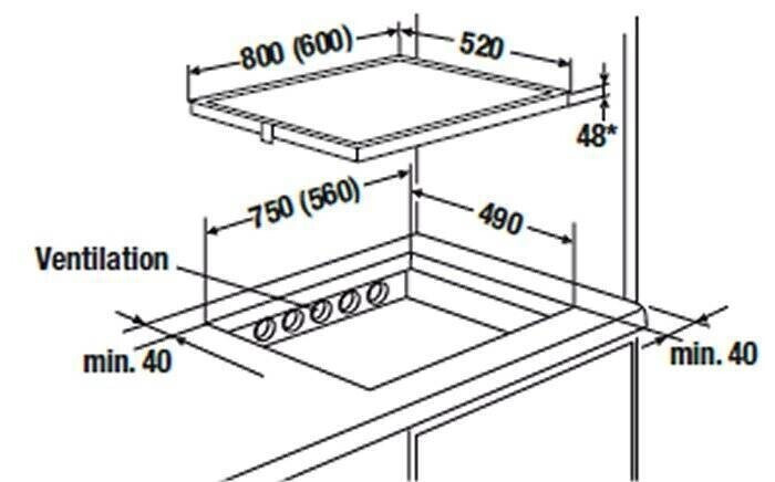 Индукционная варочная панель Kuppersbusch EKI 8842.1 F