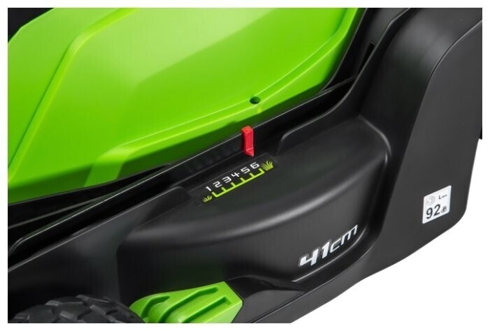 Газонокосилка электрическая greenworks 2504707ue G40LM40