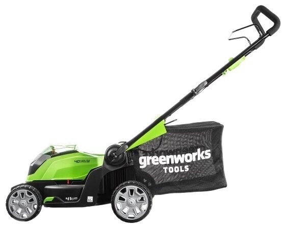 Газонокосилка электрическая greenworks 2504707ue G40LM40