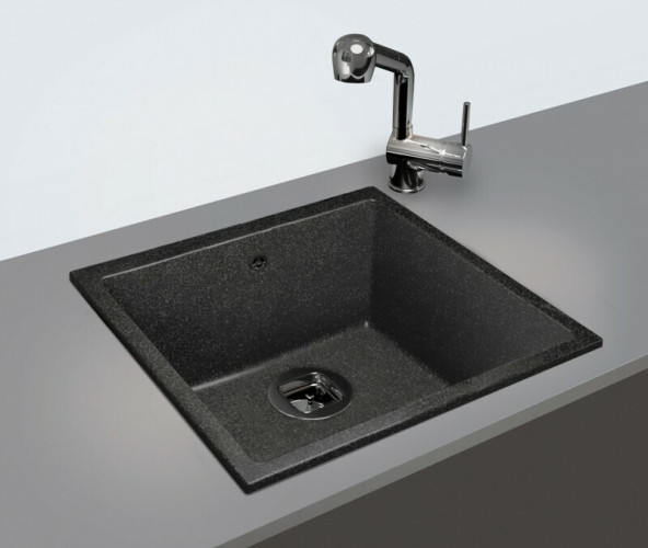 Кухонная мойка Tolero R-128-911 черный