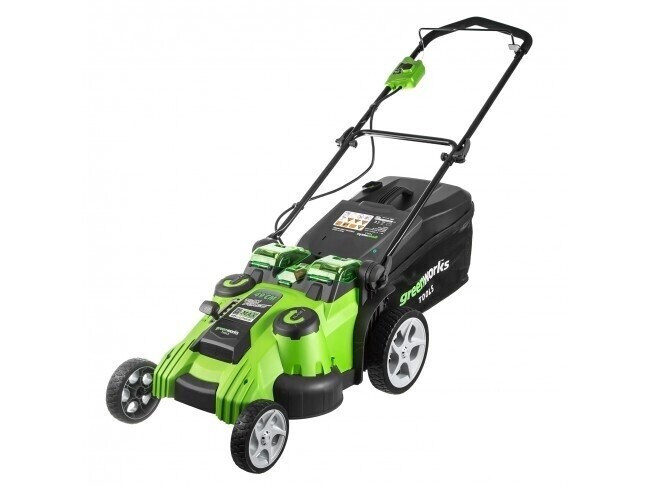 Газонокосилка аккумуляторная GreenWorks G40LM49DBK6 (2500207UF)