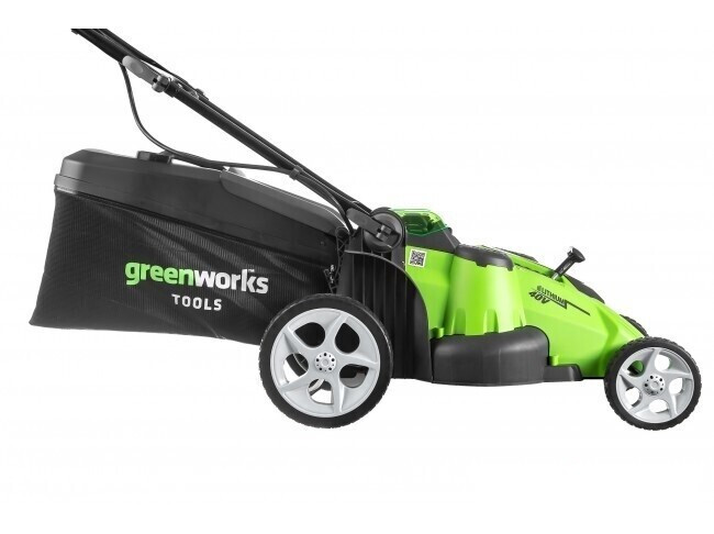 Газонокосилка аккумуляторная GreenWorks G40LM49DBK6 (2500207UF)