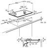 Газовая варочная панель AEG HKR 95540 NB