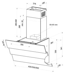 Кухонная вытяжка MAAN Bravo Quadro 90