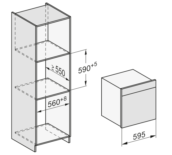 Электрический духовой шкаф Miele DGC 7860 HC PRO GRGR, серый графит