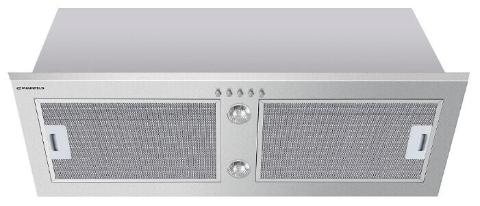 Встраиваемая вытяжка Maunfeld Crosby Push 90 GL нержавеющая сталь