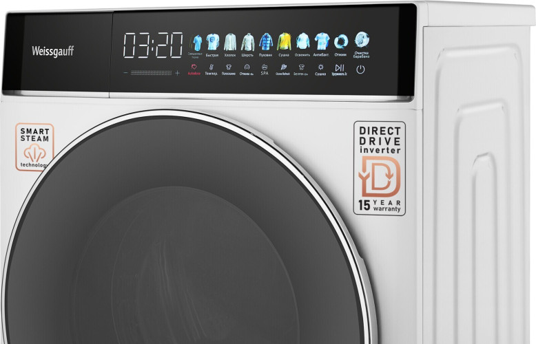 Стиральная машина Weissgauff WMD 58411 Direct Drive Inverter Premium Steam