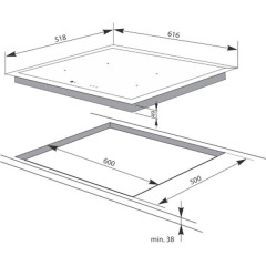 Индукционная варочная панель Hansa BHI 69307