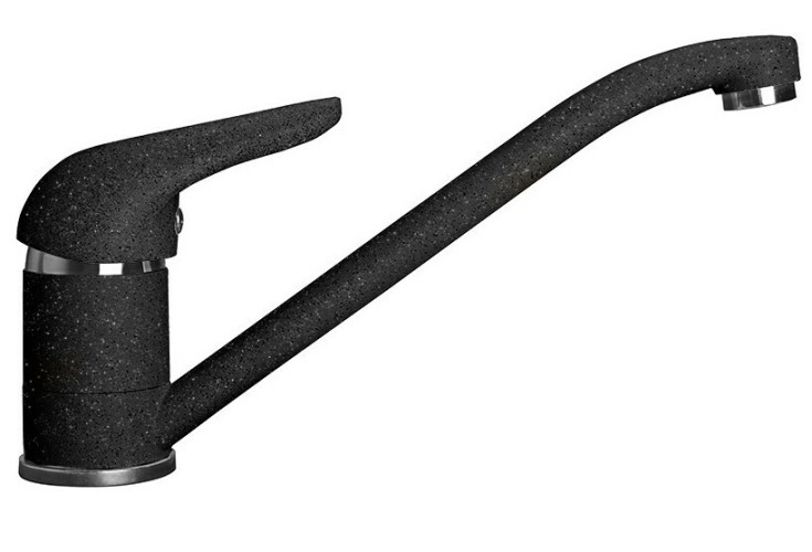 Смеситель для кухни GranFest 2124 черный