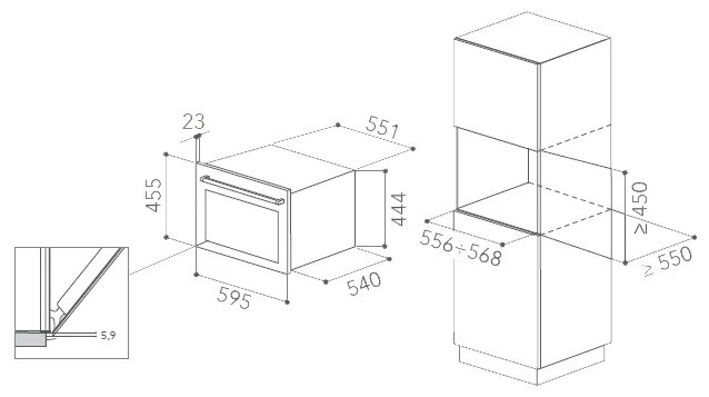 Встраиваемая пароварка KitchenAid KOQCX 45600