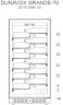 Винный шкаф Dunavox DX 70 258SS