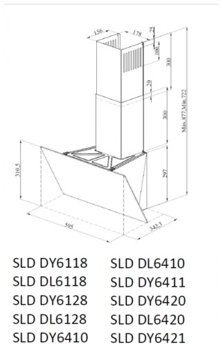 Кухонная вытяжка Schaub Lorenz SLD DY6411
