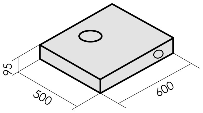 Подвесная вытяжка MBS Vallota 160 Black