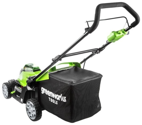 Газонокосилка электрическая greenworks 2504707 G40LM40