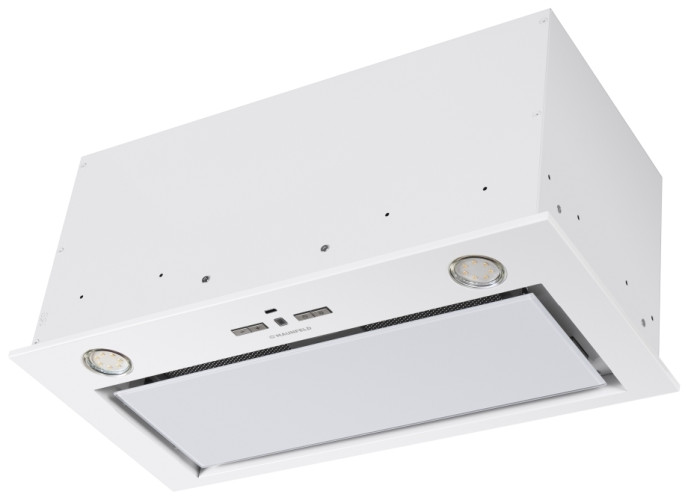 Встраиваемая вытяжка MAUNFELD Fantasy 1000ST 60 белое стекло
