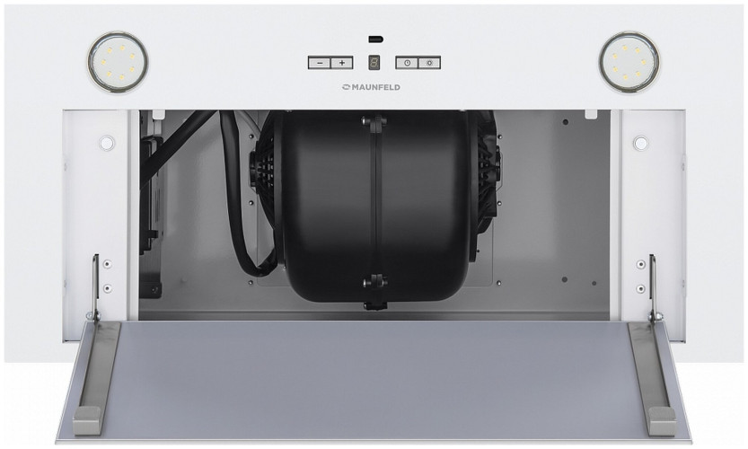 Встраиваемая вытяжка MAUNFELD Fantasy 1000ST 60 белое стекло