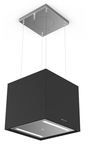 Островная вытяжка Faber SOFT CUBE NERO INGO F40