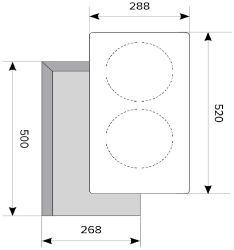 Электрическая варочная панель Lex EVH 321 BL
