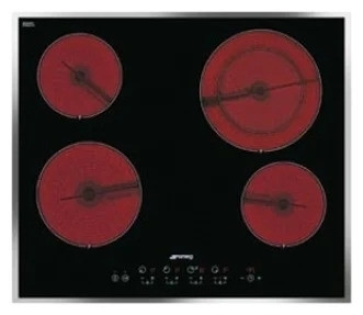 Электрическая варочная панель Smeg SE2641CX