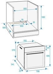 Газовый духовой шкаф Beko BIGT 21100 X