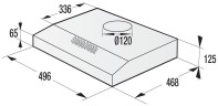 Подвесная вытяжка Gorenje WHU 529 EX/S