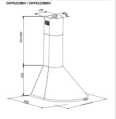 Кухонная вытяжка Hansa OKP 6222 MH