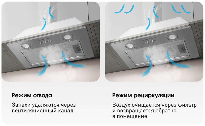 Встраиваемая вытяжка Zigmund & Shtain K 0185 S