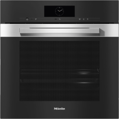 Электрический духовой шкаф Miele DGC 7860 HC PRO EDST/CLST, черный/серебро