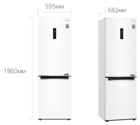 Холодильник LG GA-B459MLSL