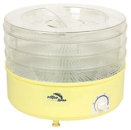 Сушилка для овощей Ротор Дива СШ-007-06 3под. прозрачный
