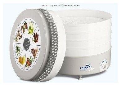 Сушилка для овощей Ротор Дива СШ-007-06 3под. прозрачный