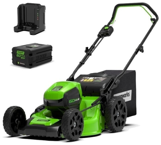 Газонокосилка электрическая greenworks 2502807ub GD60LM46HP
