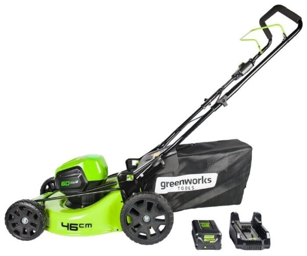 Газонокосилка электрическая greenworks 2502807ub GD60LM46HP