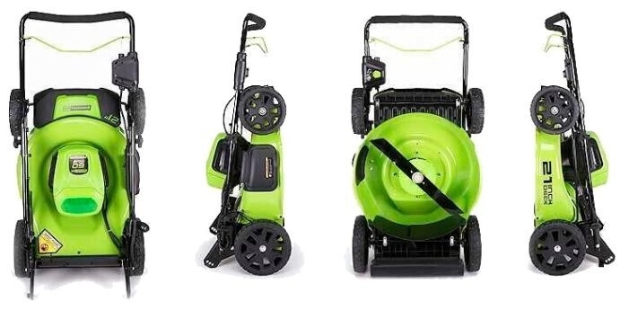Газонокосилка электрическая greenworks 2502807ub GD60LM46HP