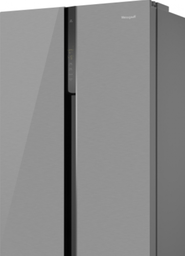 Холодильник Weissgauff WSBS 500 Inox Glass