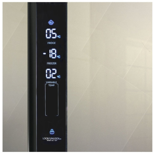 Холодильник Ginzzu NFK-475 шампань